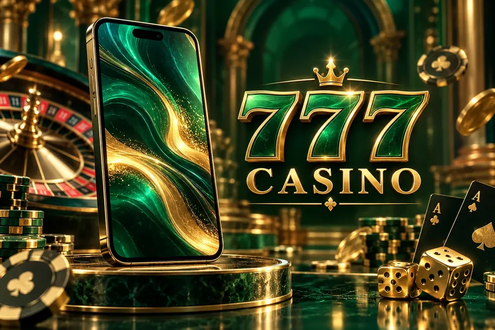Ilustración: 777 Casino en el celular