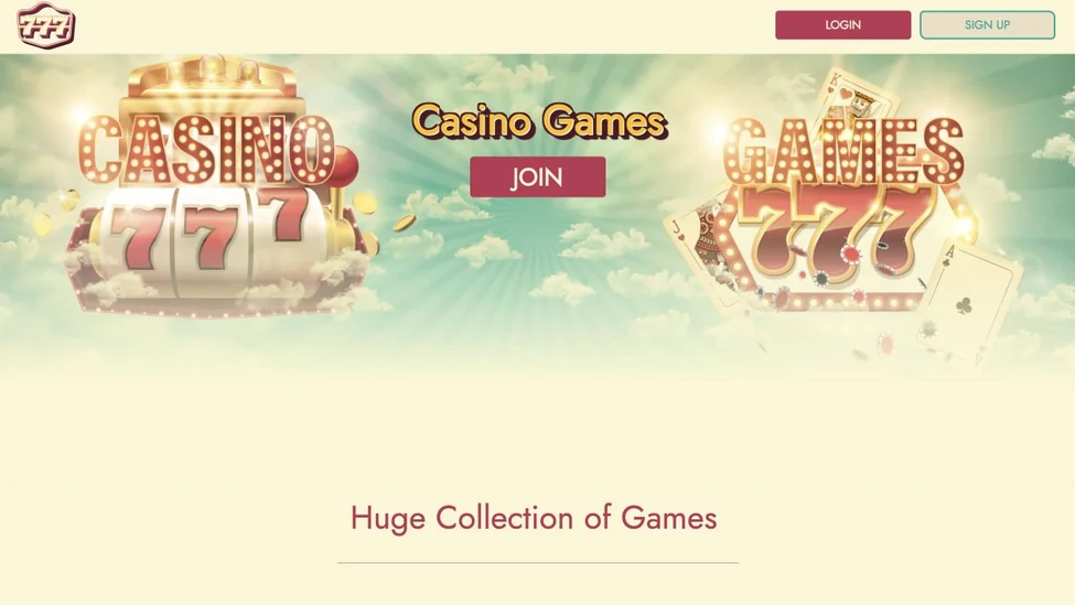 777 Casino: captura (escritorio)